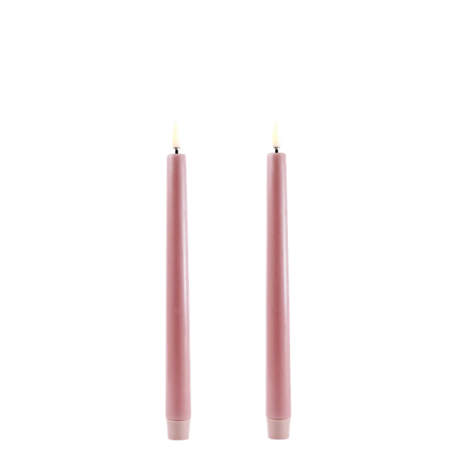 Dinerkaars Dusty Rose set van twee 2,3 X 25 cm