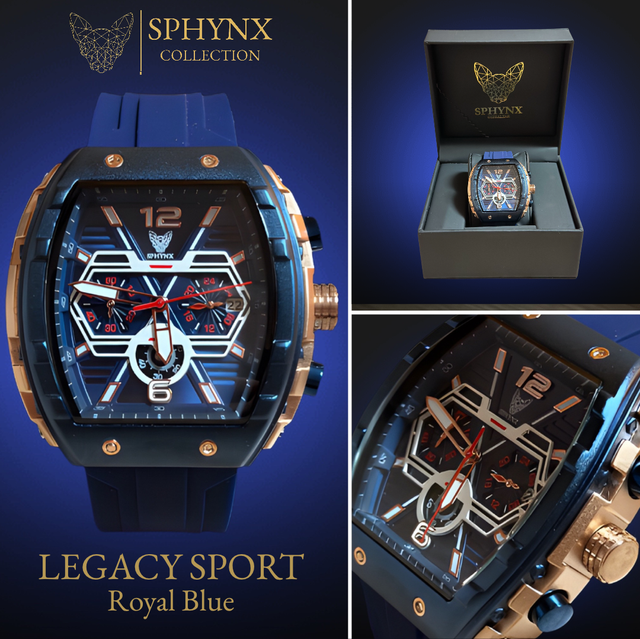 MEN’S ‘LEGACY SPORT’ WATCH ROYAL BLUE