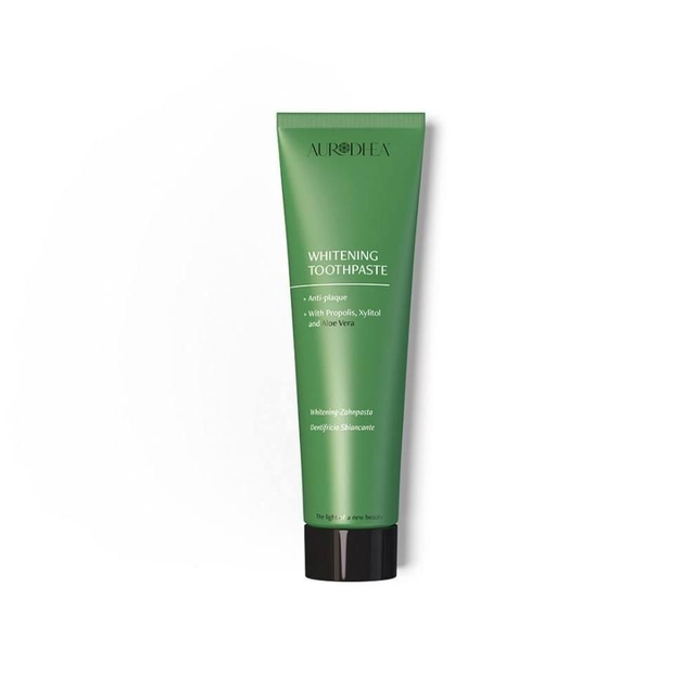 Whitening-Zahnpasta mit Aloe Vera - 115 ml
Angereichert mit Propolis & Xylitol