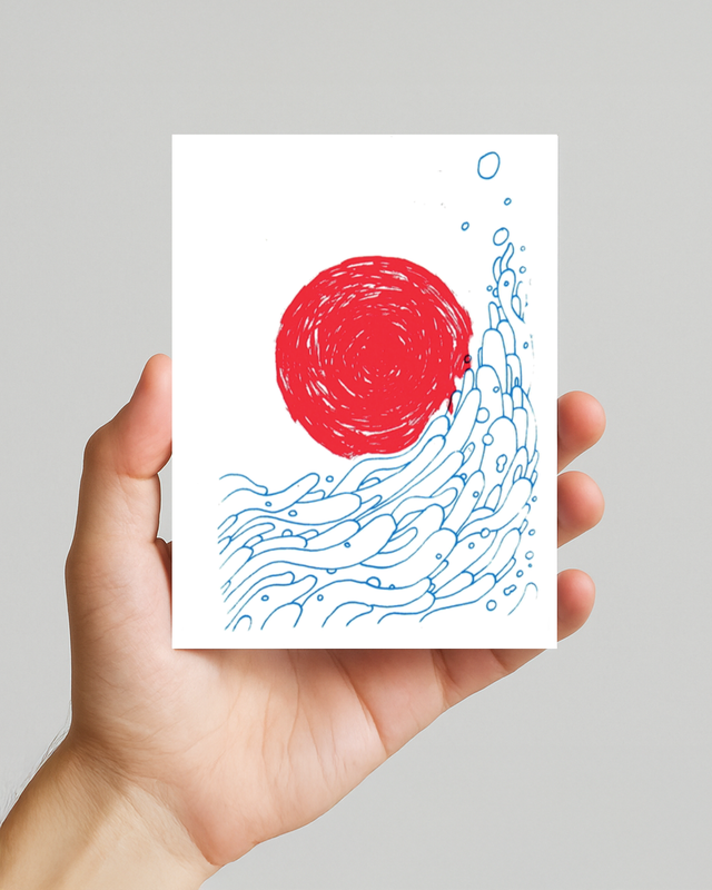 Sun Wave | CLASSICS collectie | A6 Kaart