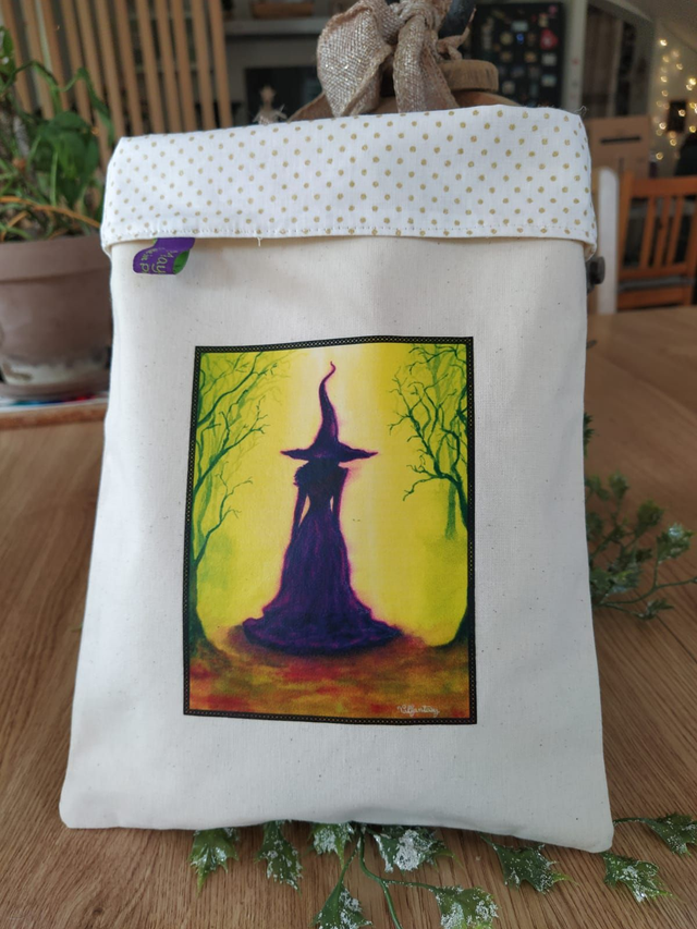 Pochette à livre grand modèle - Sorcière