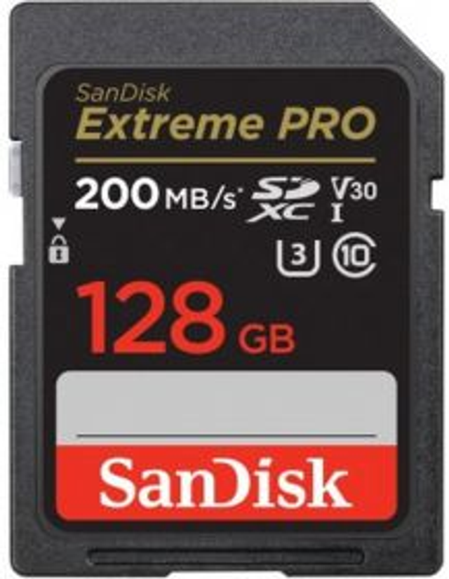 SANDISK EXTREME PRO 128 GB SDXC UHS-I Card