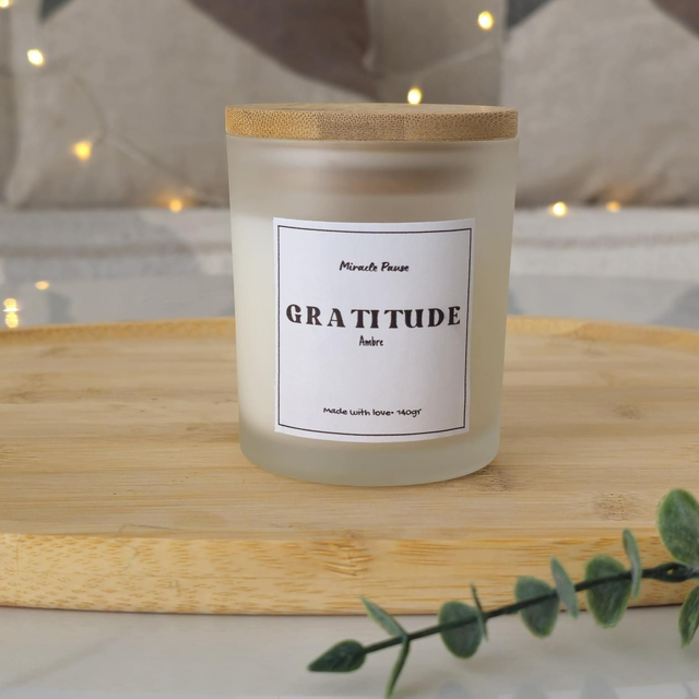 Bougie GRATITUDE 