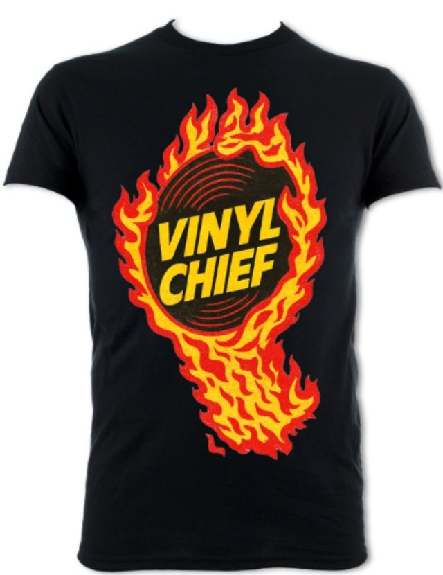 Vinyl Chief On Fire T-Shirt