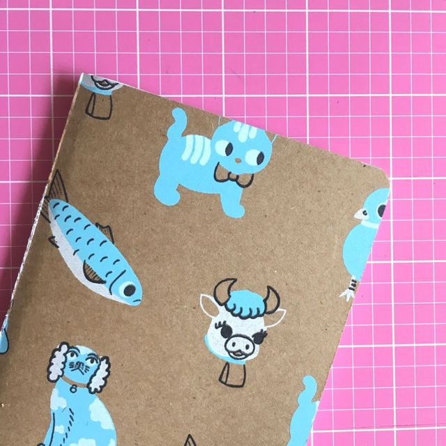 Hand Bound A6 Sketchbook