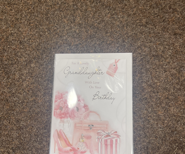 Lovely Granddaughter Birthday Card 