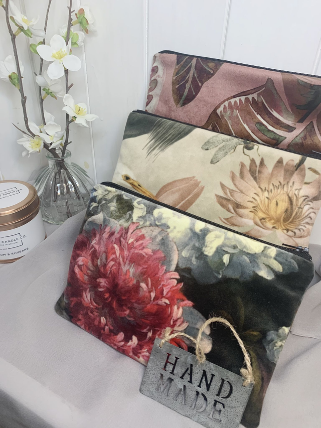 Handmade "Sweet romance" clutch bag