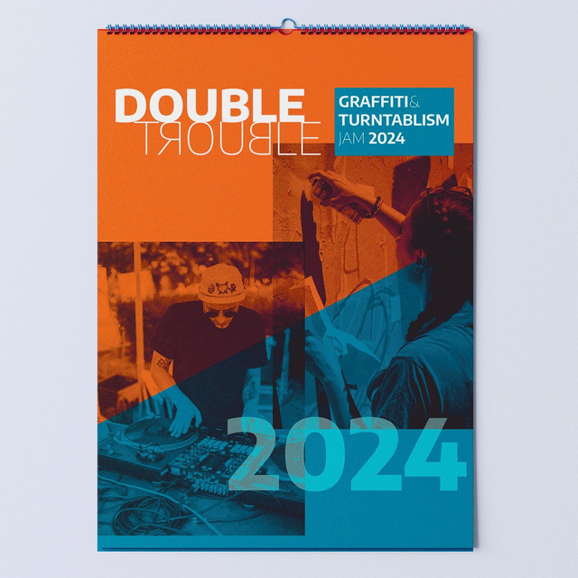 Kalender / Calendrier 2024 (Format din A4)