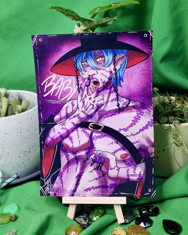 Baby Saja The Saja Boys Kpop Demon Hunters Print