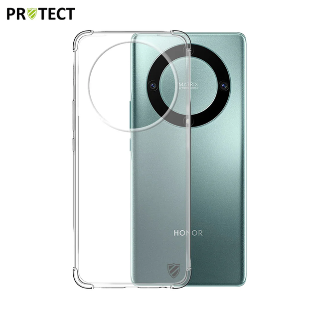 Coque Silicone Renforcée PROTECT pour Honor Magic 5 Lite Transparent