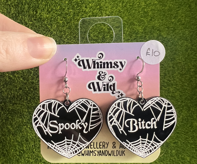 Spooky Bitch hearts 