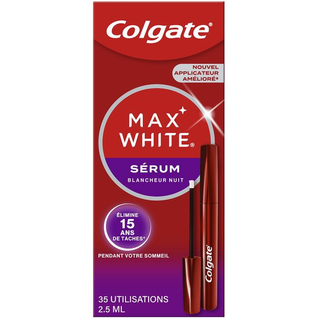 Colgate max white serum 