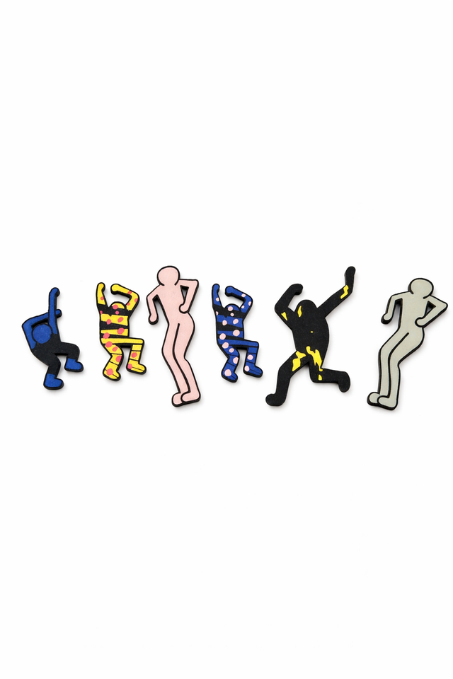 La Magnétique — aimant de frigo graphique