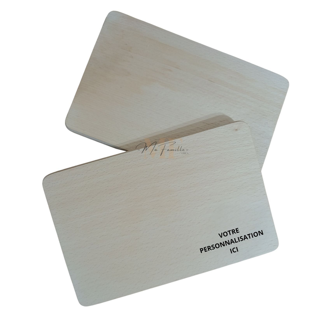 Planche à découper 23x15cm - Personnalisée