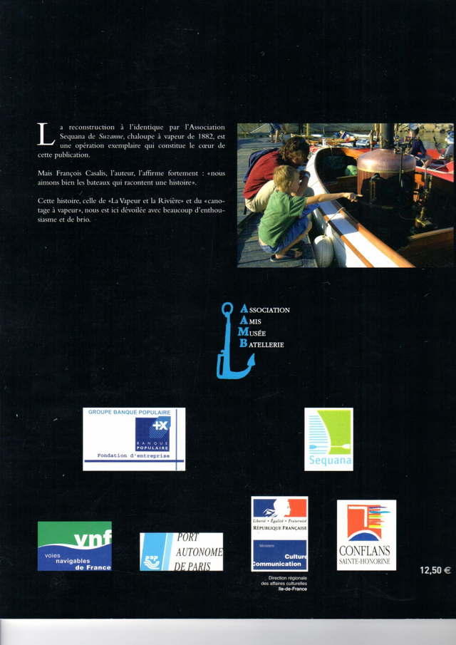 CM057 - Suzanne et la vapeur. (Les cahiers du musée de la batellerie)