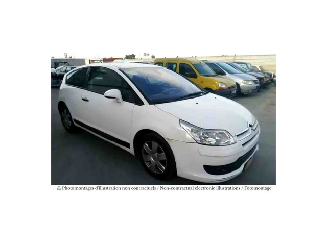 Citroën C4 Coupé 2004 White Norev 155497 H0