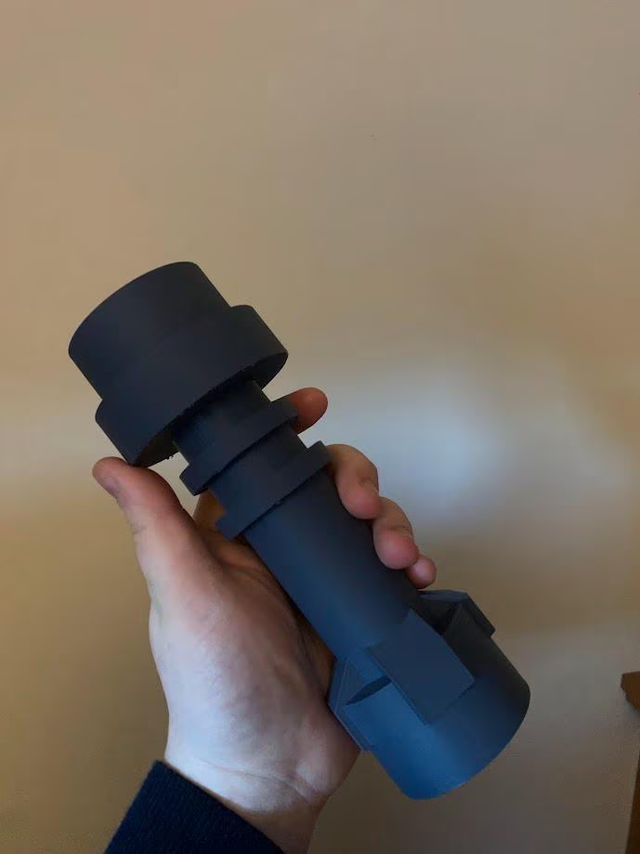 Giant Brick Lightsaber 22cmTall- Lego Inspired - 3D printed