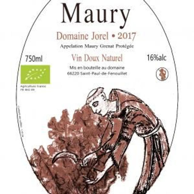 MAURY 2020, VDN  (carton 6 bouteilles)