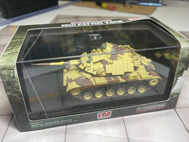 M60A1 Patton USMC "Wicked Bitch" Metall 1/72 HG5613