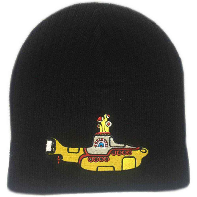 BEATLES UNISEX BEANIE HAT: YELLOW SUBMARINE