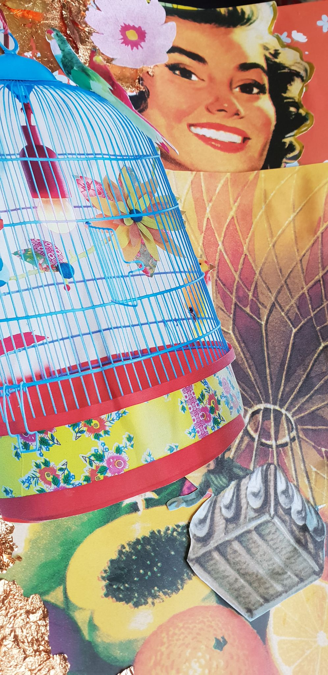 Atelier de collage jeudi 12 mars "Moi, dans 20 ans"