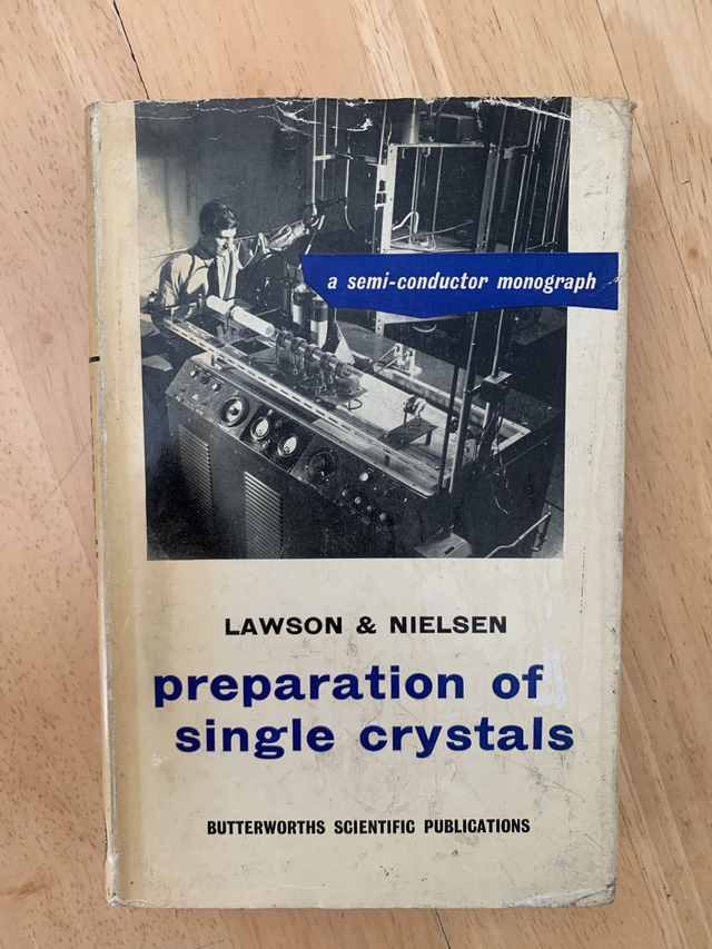 Preperation of Single Crystals A Semi Conductor Monograph