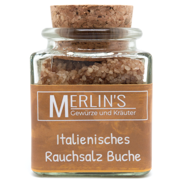 Italienisches Rauchsalz Buche grob 100g