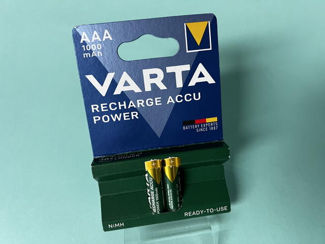 VARTA Rechargeable NiMH-ACCU AAA 1000mAh