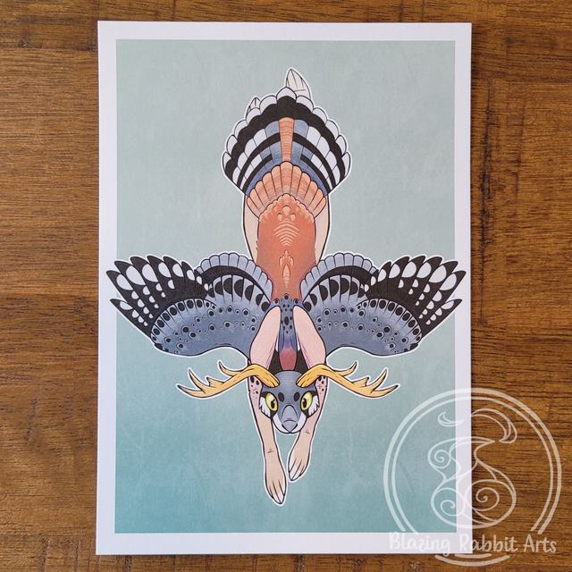 Print Wolpertinger A4