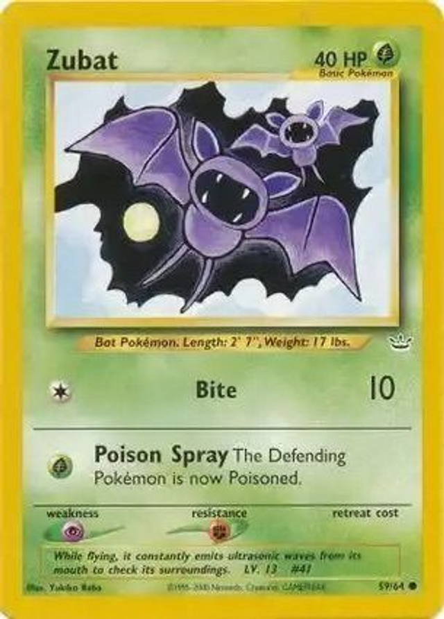 Zubat - 59/64 (Neo Revelations Unlimited)