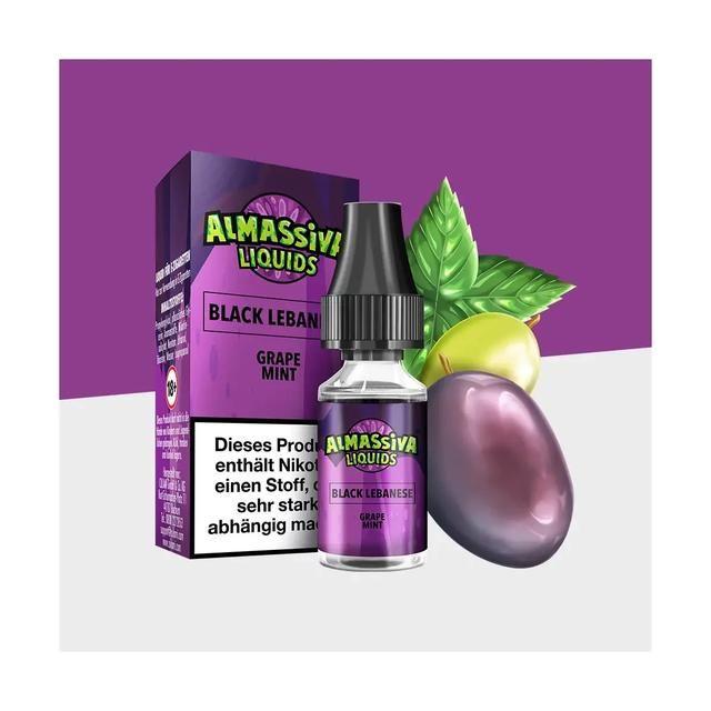 Al Massiva - Black Lebanese - Nikotinsalz - 10ml - 17 mg/ml