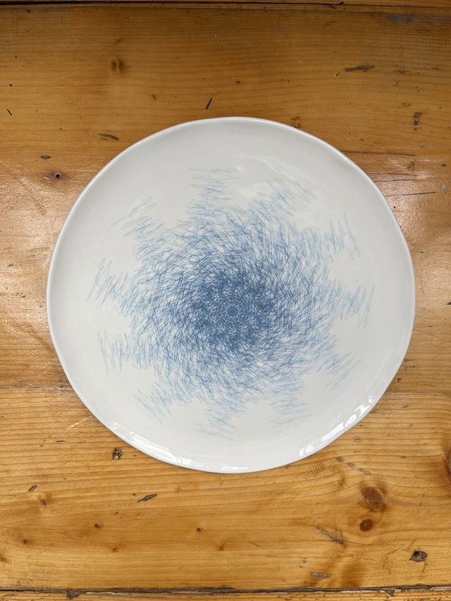 Teller Vulcano - Schneeflocke 4