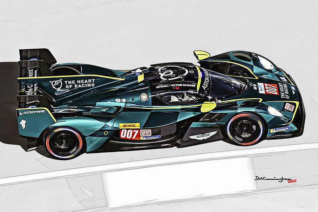 C250207 Aston Martin Valkyrie LMH WEC25 #007 Dubai PRO