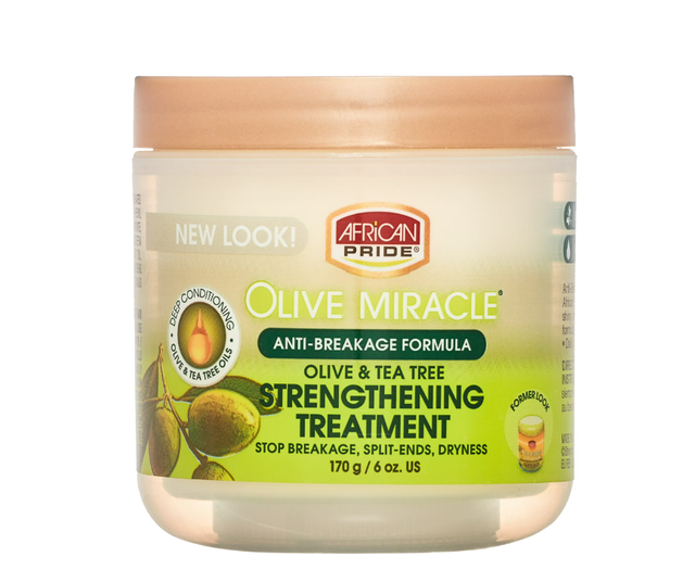 African Pride Olive Miracle Anti-Breakage Formula Hair Creme 6oz