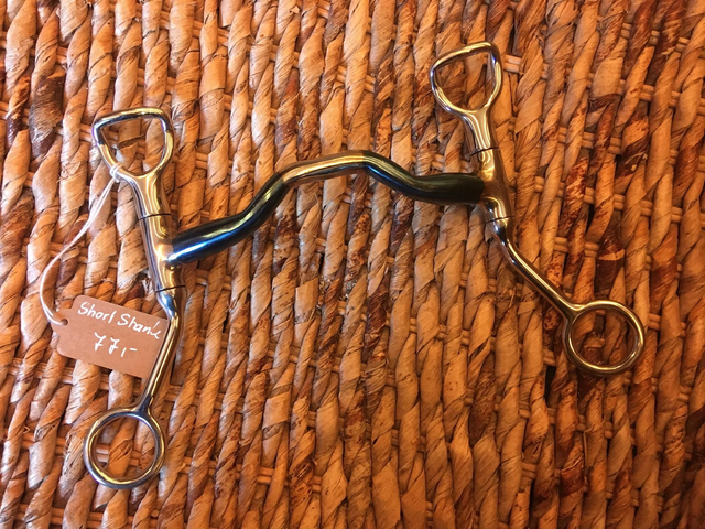 Bit Blue Steel with Short Shanks