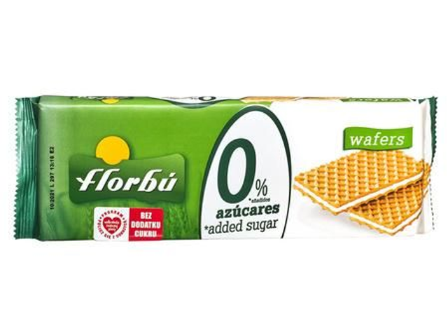 Florbu Wafers Vanilla 0 Sugar 240g