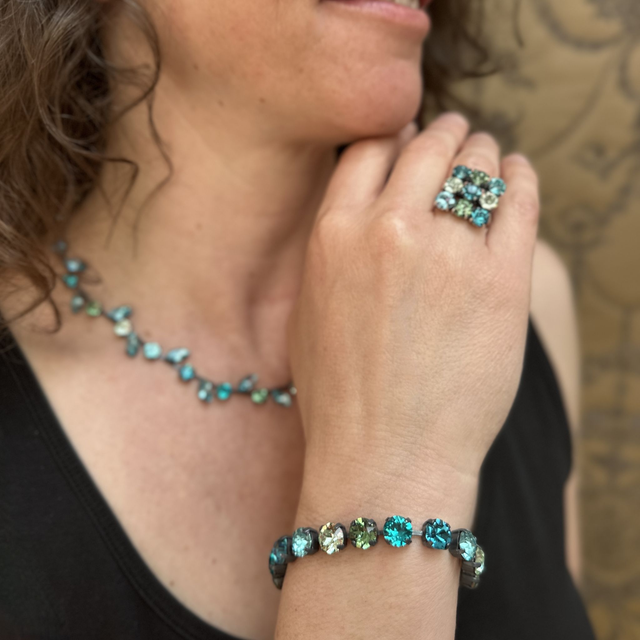 Armband DEVA KLASSIK BIG Seemix, Türkis
