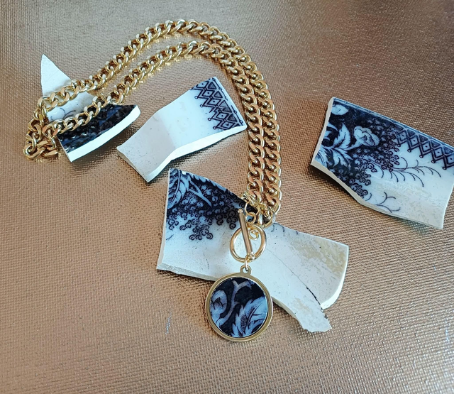 Collier maille gourmette