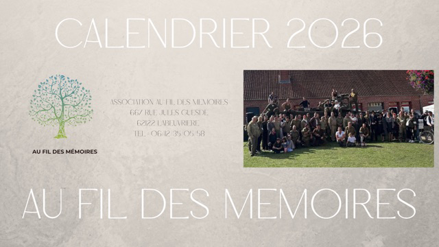 Calendrier 2026 (véhicules)