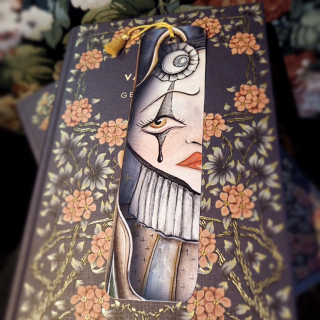 Pierrot étoilé - Marque-Pages