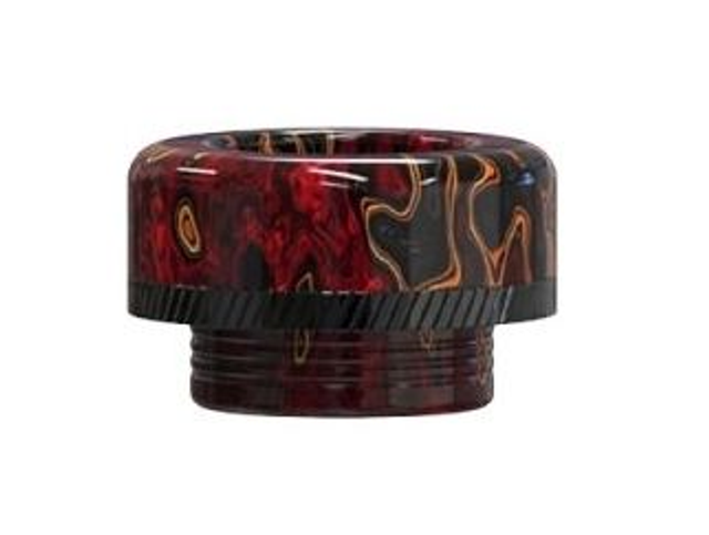 Drip Tip 810 Blaze Solo RDA/RTA - THC - Couleur : Red Black