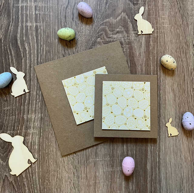 Yellow Egg Easter Card
