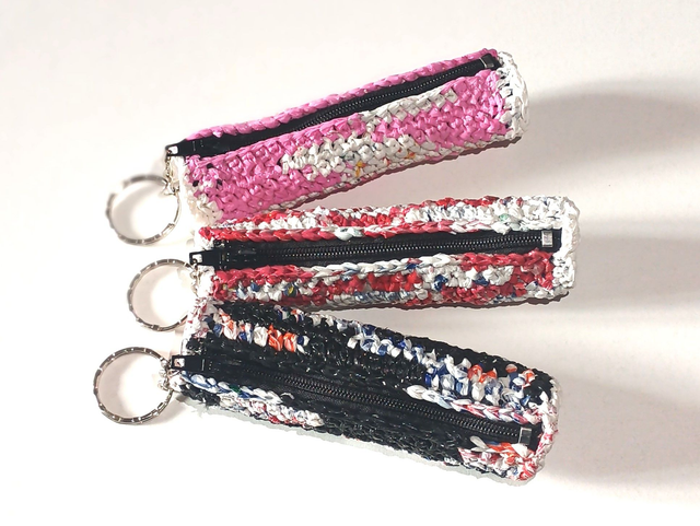 Llavero Monedero Tubo