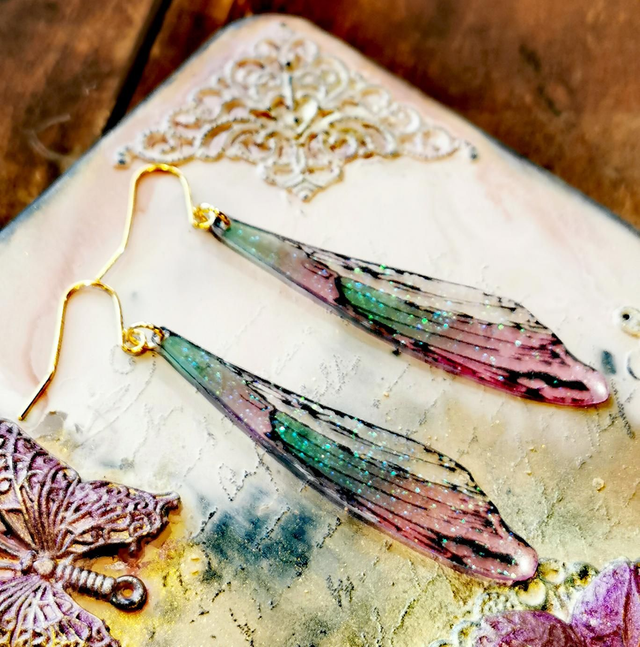 Boucles d&#039;oreilles Fée Viviane 