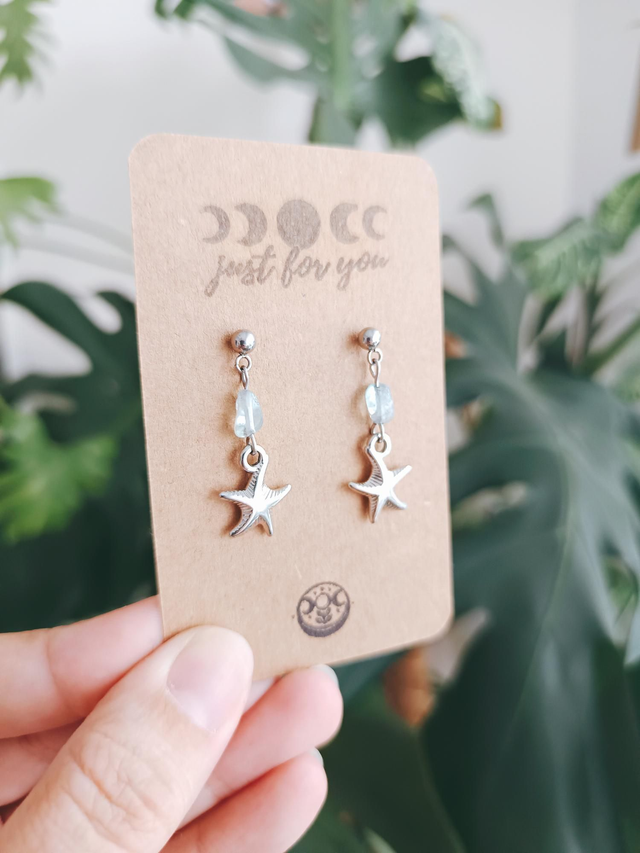 BOUCLES - STARFISH (pièce unique)