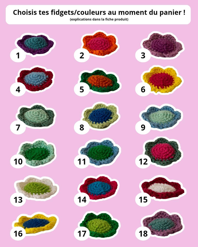 Les bundles de fidget - Mix and match