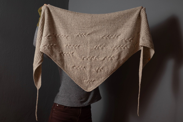 Châle LIBER - Pièce unique