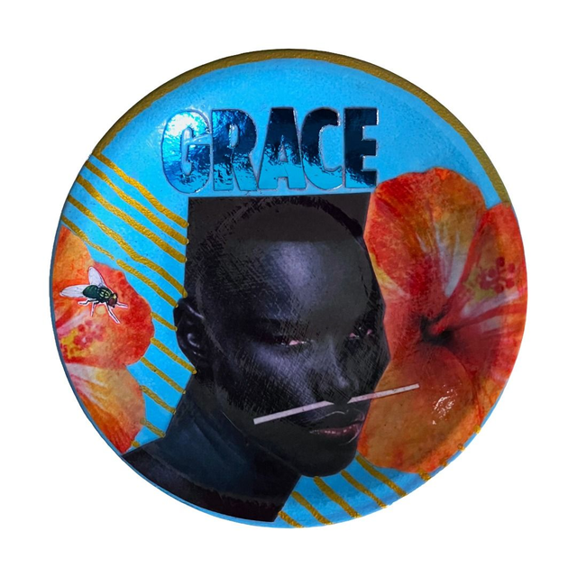 "Grace" Light Blue Upcycled Trinket Dish - House of Frisson