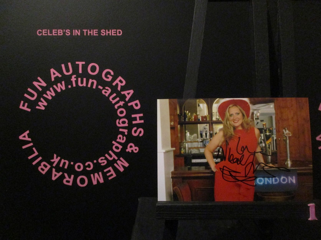 Nicole Faraday Authentic Autographed 6x4 Our Facing Photograph (N1)