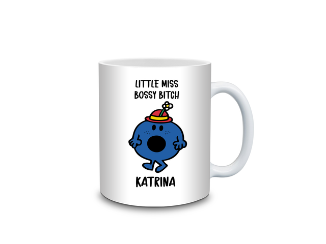 Personalised Bossy Bitch Mug